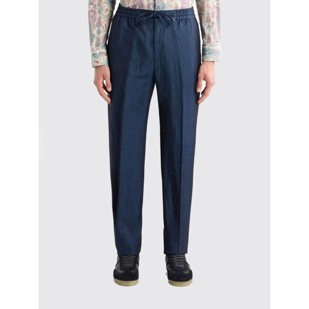 Etro Pants Men Blue